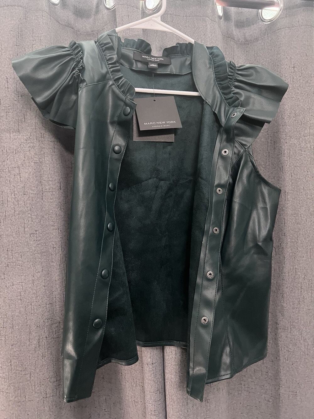 Marc NY Women's Top Green Size L